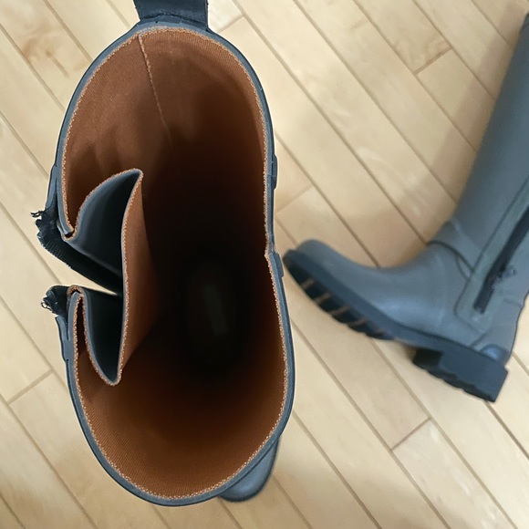 Rag & Bone Moto Rain Boots Size 36 - Picture 4 of 5
